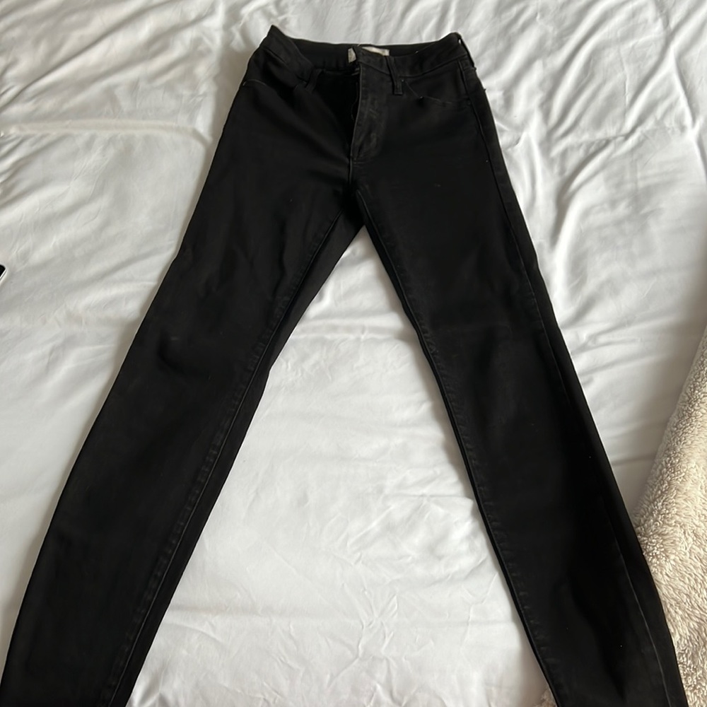 Pacsun super stretch black stretchy jeans